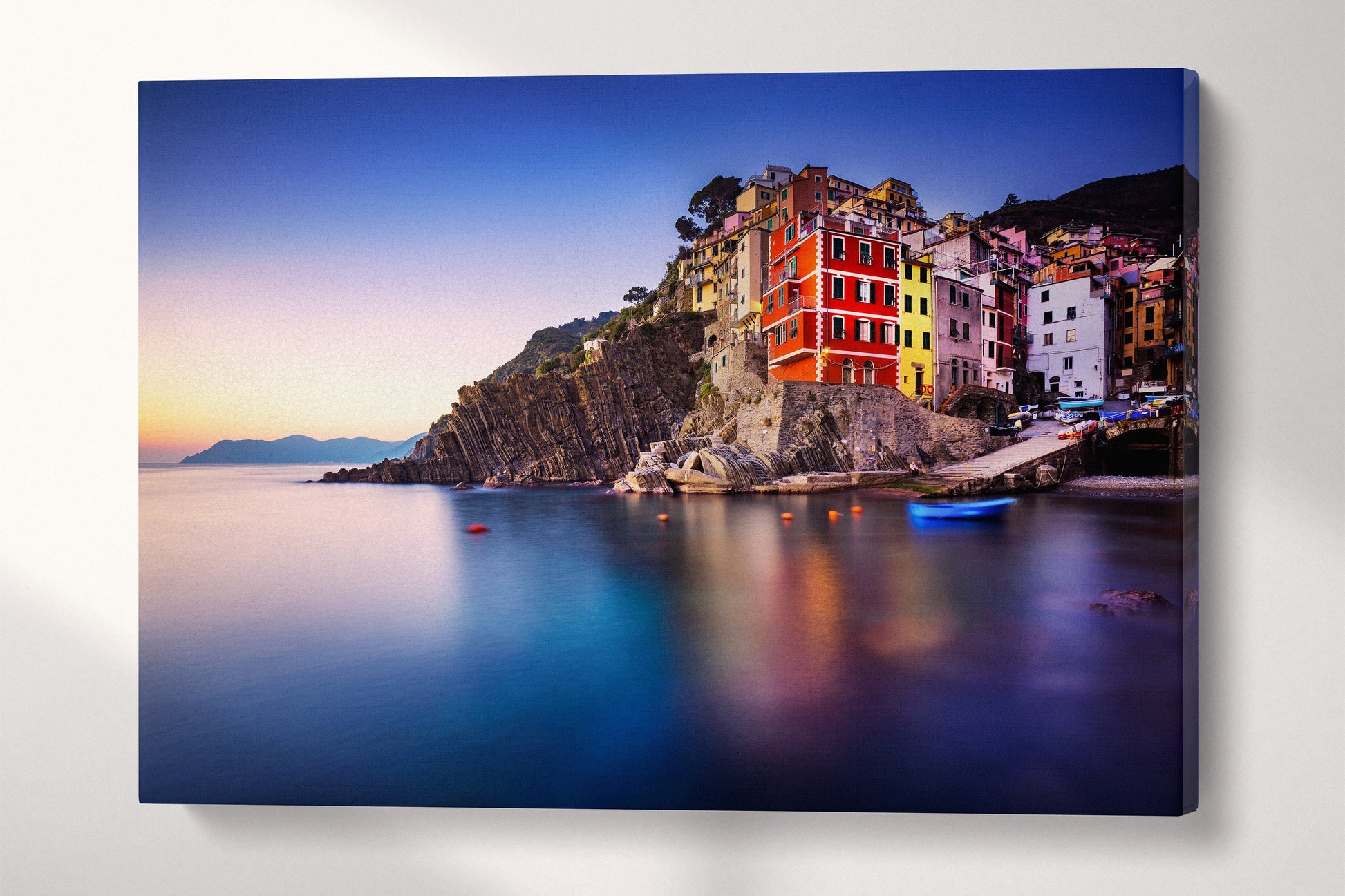 Riomaggiore Cinque Terre wall decor canvas