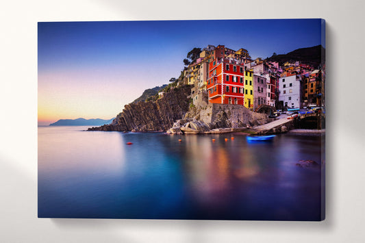 Riomaggiore Cinque Terre wall decor canvas