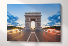 Load image into Gallery viewer, Arc de Triomphe Paris France Wall Art Canvas