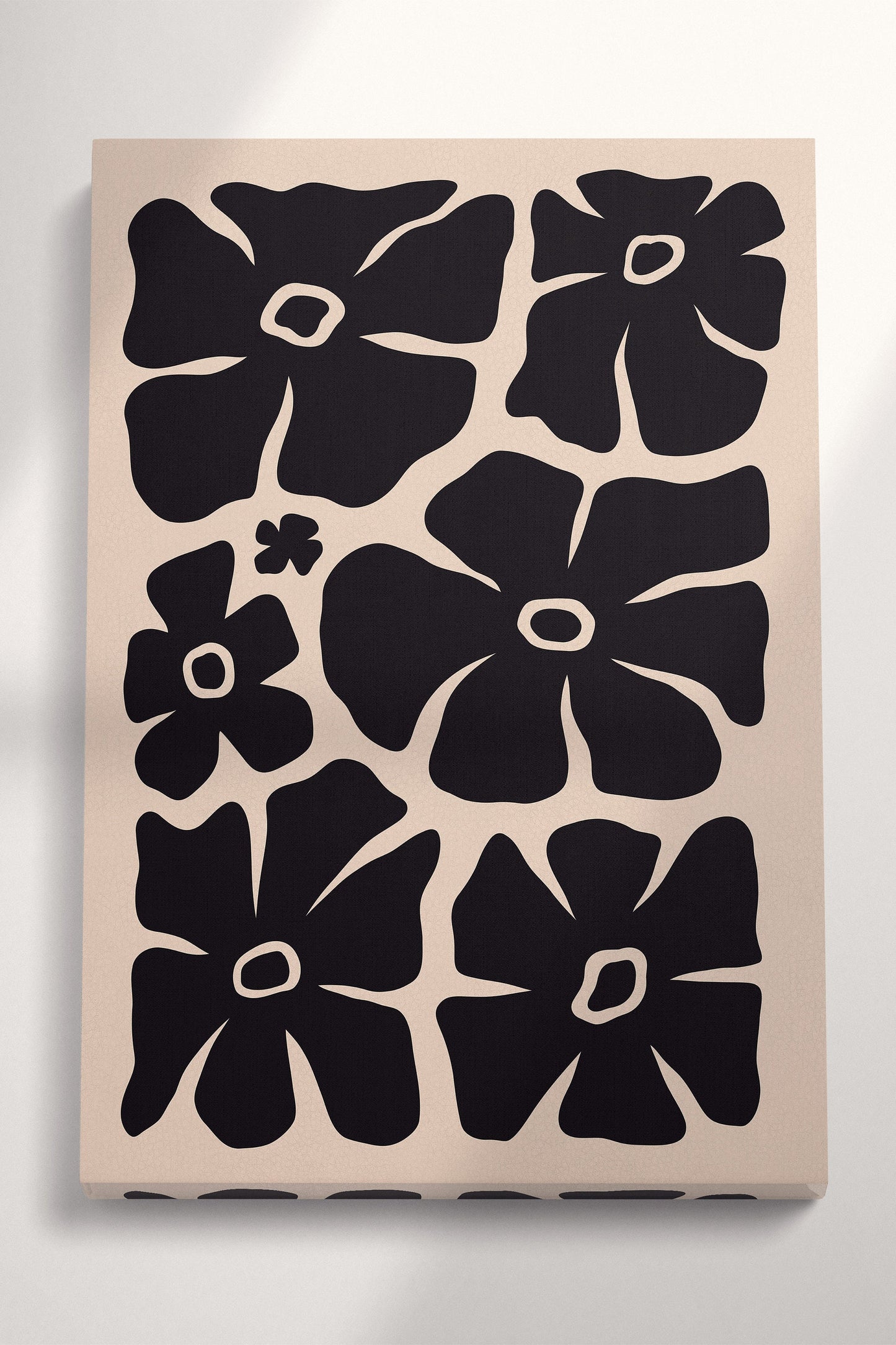 Flower Minimal Modern Wall Art Canvas #2