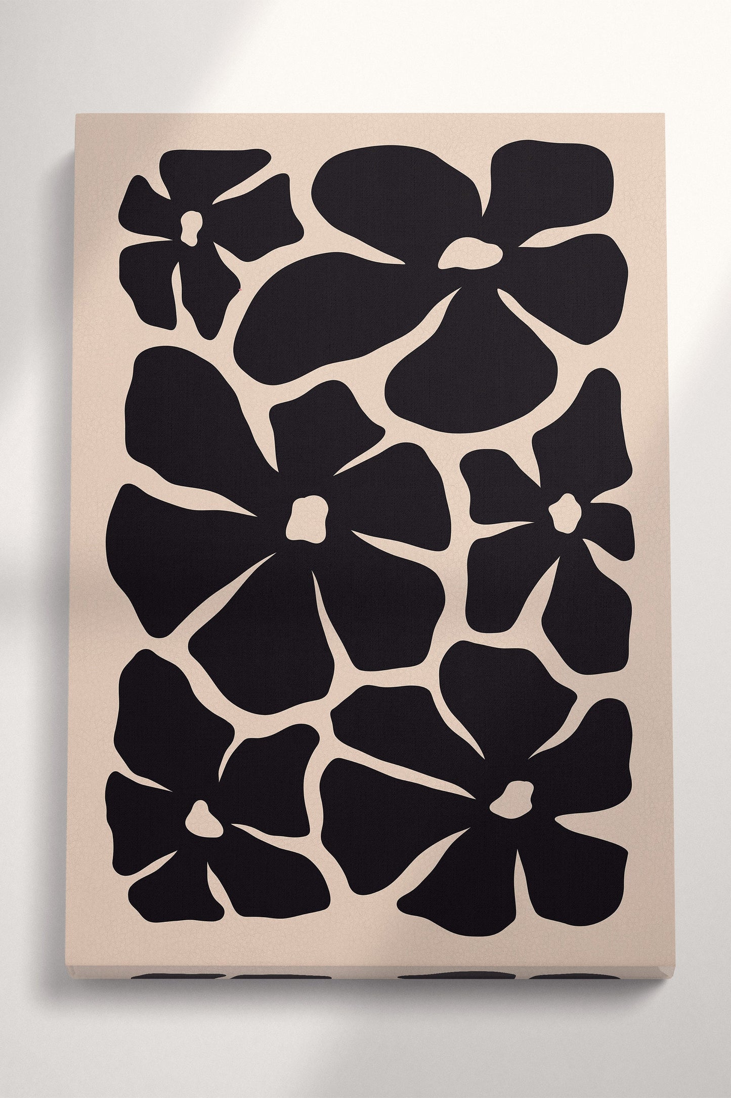 Flower Minimal Modern Wall Art Canvas #3