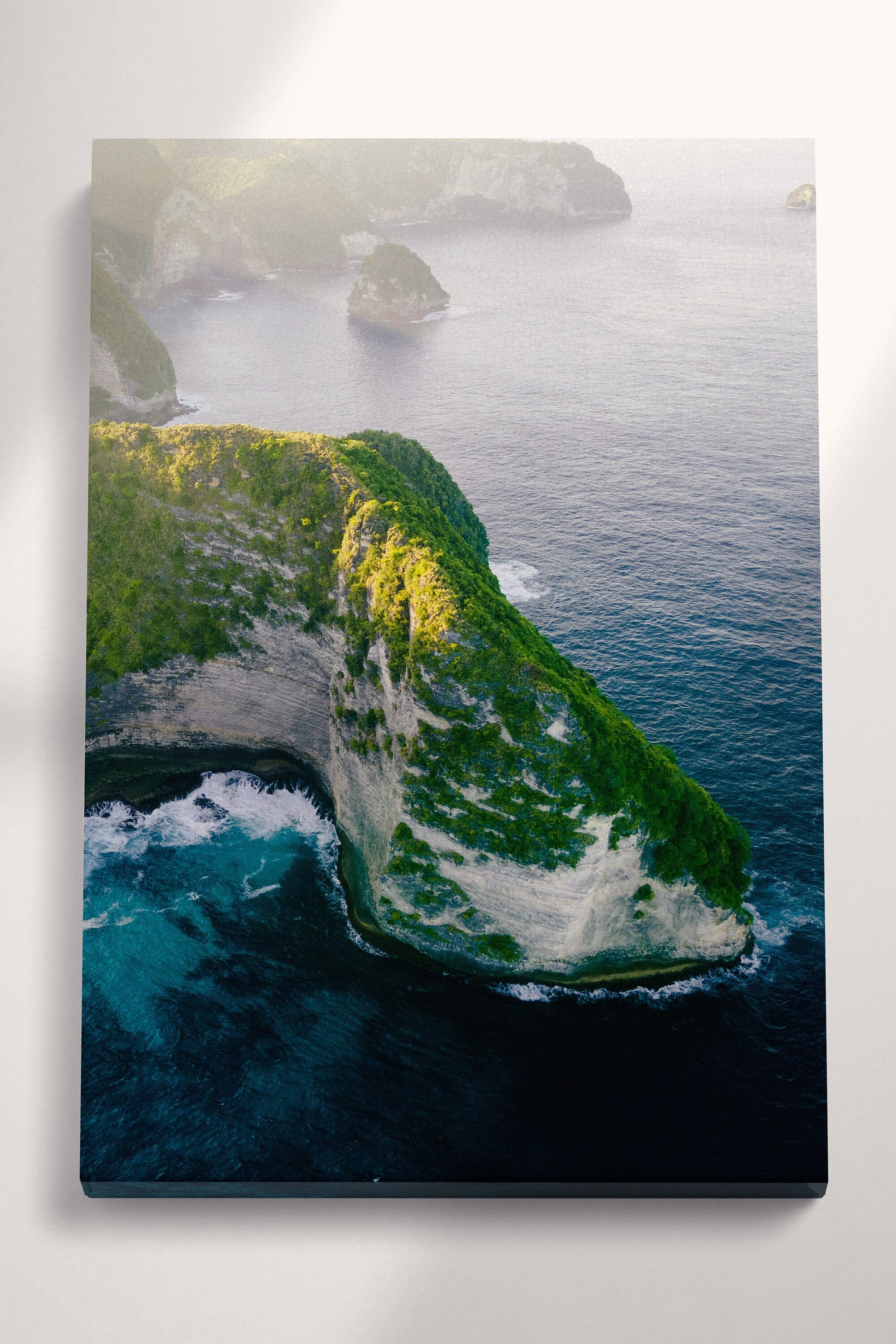 Nusa Penida Bali Canvas Wall Art Home Decor Eco Leather Print