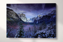 Laden Sie das Bild in den Galerie-Viewer, Tuolumne Meadows Half Dome Glacier Point Yosemite National Park Canvas Wall Art Eco Leather Print