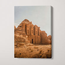 Laden Sie das Bild in den Galerie-Viewer, Petra Jordan Canvas Eco Leather Print
