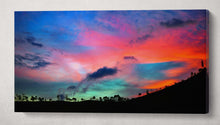 Load image into Gallery viewer, Ecuador Pinas Dramatic Sunset Canvas Eco Leather Print