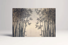 Load image into Gallery viewer, Japanese Bamboo Grove Canvas Wall Art Eco Leather Print
