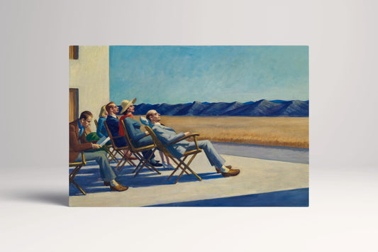 People in the Sun by Edward Hopper Reproduction