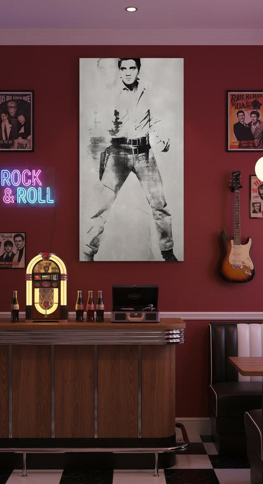 Elvis wall art rock&roll