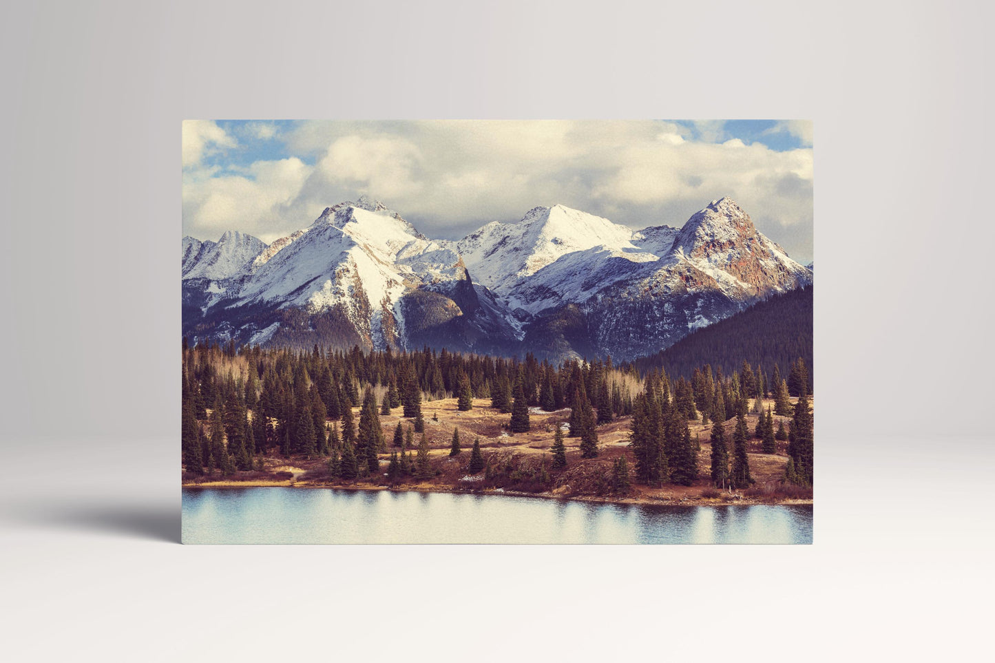 Colorado Needle Mountains Grenadier Range PETA Approved Eco Leather Canvas Single