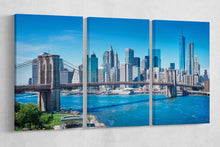 Laden Sie das Bild in den Galerie-Viewer, [canvas print] - Brooklyn Bridge