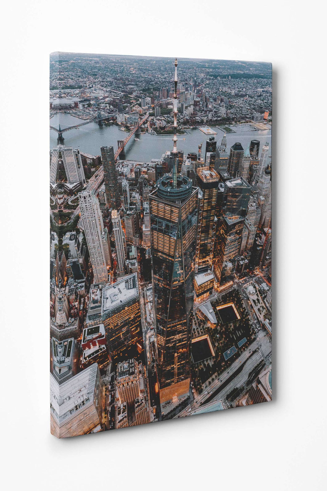 One World Trade Center Frame Canvas Print