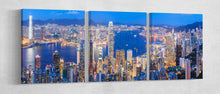 Carica l&#39;immagine nel visualizzatore di Gallery, Hong Kong peak wall art canvas