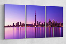 Laden Sie das Bild in den Galerie-Viewer, [canvas wall art] - Toronto skyline