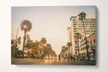 Load image into Gallery viewer, Canvas wall art Santa Monica ave