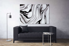 Carica l&#39;immagine nel visualizzatore di Gallery, [Modern wall art] Black and white