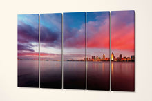 Carica l&#39;immagine nel visualizzatore di Gallery, San Diego skyline print