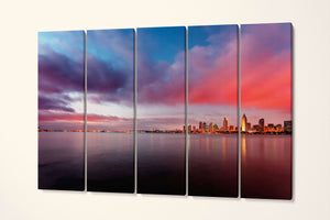 San Diego skyline print