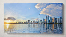 Carica l&#39;immagine nel visualizzatore di Gallery, [canvas wall art] - Toronto skyline