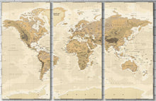 Charger l&#39;image dans la galerie, [canvas] - World Map