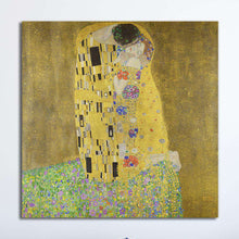 Laden Sie das Bild in den Galerie-Viewer, Klimt The Kiss canvas wall art