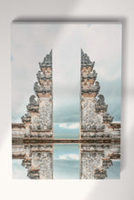 Load image into Gallery viewer, Gate of Heaven Pura Penataran Bali canvas wall decor framed canvas print