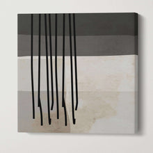Laden Sie das Bild in den Galerie-Viewer, Minimal Modern Art Color Blocks Square Canvas #3