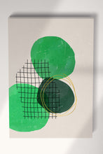 Carica l&#39;immagine nel visualizzatore di Gallery, Geometric Modern Art Color Blocks Square Canvas Eco Leather Print style 2