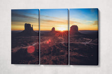 Load image into Gallery viewer, Oljato-Monument Valley USA Canvas Eco Leather Print, Made in Italy!