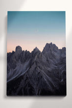 Load image into Gallery viewer, Dolomites Alps Auronzo di Cadore Mountain Canvas Wall Art Home Decor Eco Leather Print