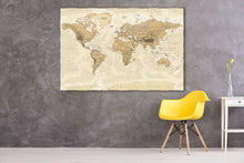 Charger l&#39;image dans la galerie, [canvas] - World Map